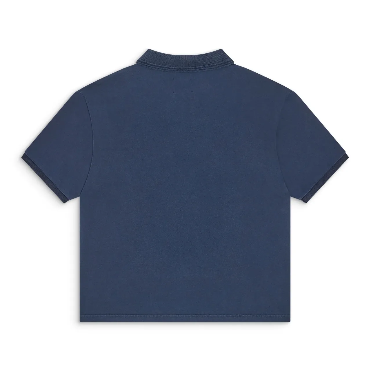 p116 649#Gallery Dept New classic basic style letter LOGO basic slogan Polo short-sleeved T-shirt double yarn pure cotton short Tee black navy blue S～XL